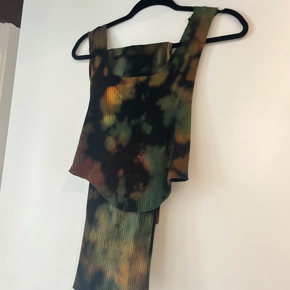 Cotton Citizen Tie-Dye Tank Top & Pant Set